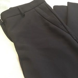 Adrienne Vittadini Sz 8 Black Trouser Slacks